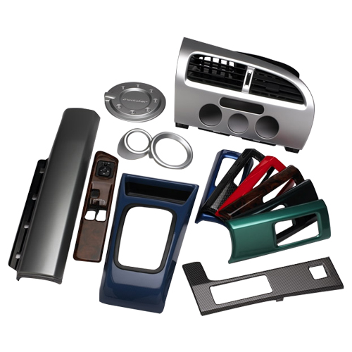 Automotive interior panels and dashboard components